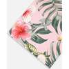 Beach Towel, Pink Hibiscus Print - Beach Towels - 3