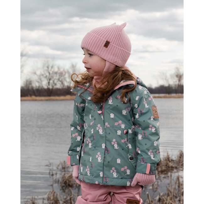 Baby Knit Hat, Pale Pink