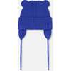 Baby Knit Hat, Royal Blue - Winter Hats - 3