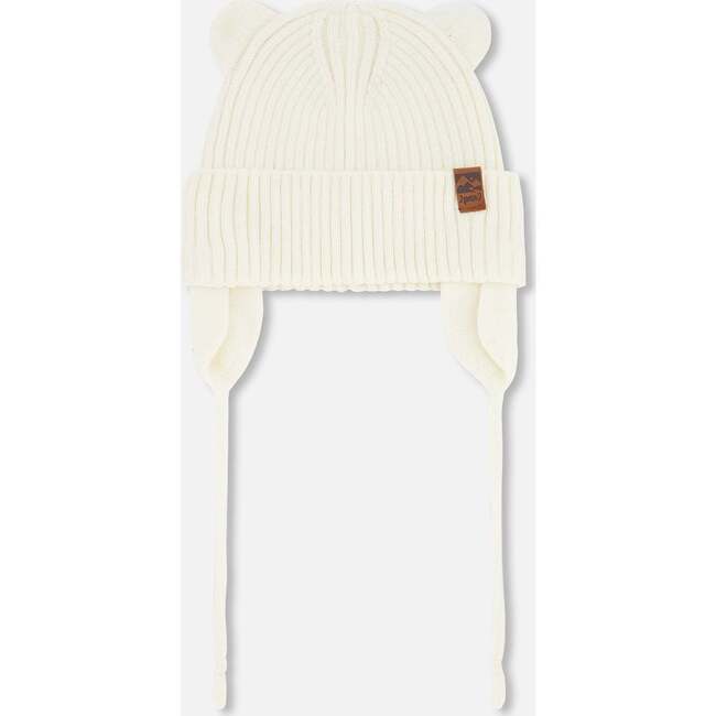 Baby Knit Hat, Off White