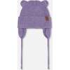 Baby Knit Hat, Lavender - Winter Hats - 4