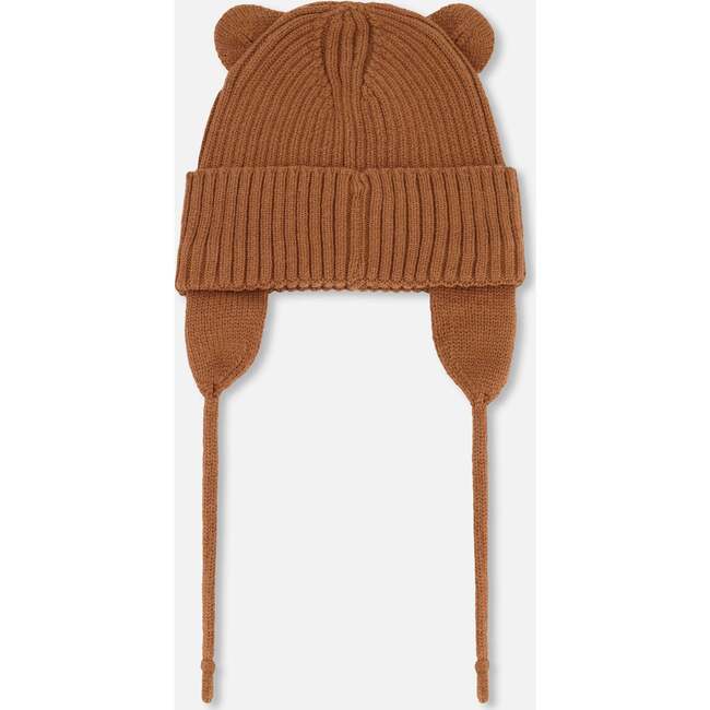 Baby Knit Hat, Brown - Winter Hats - 4