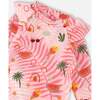 Baby And Toddler One-Piece Long Sleeve Rashguard, Beach Print Rose - One Pieces - 6
