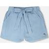 Chambray Shorts, Blue Chambray - Shorts - 1 - thumbnail