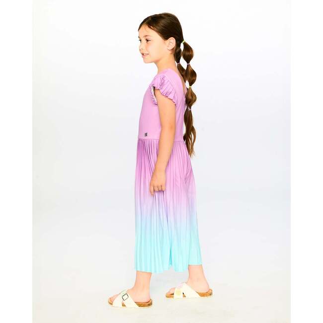 Capri Jumpsuit, Mauve Gradient