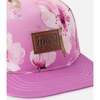 Cap, Purple Floral Print - Hats - 4