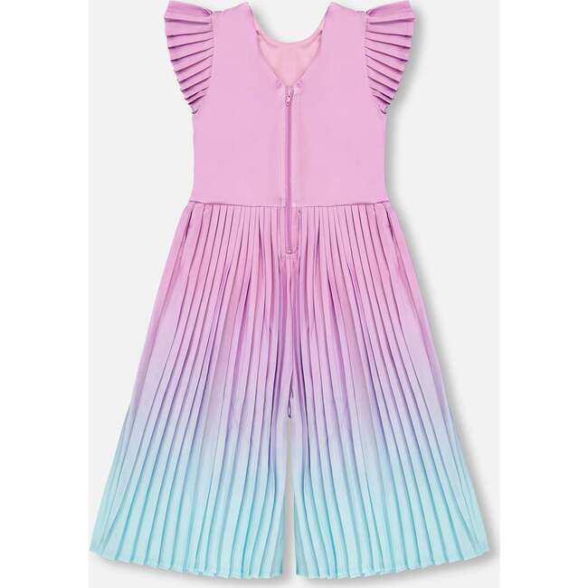 Capri Jumpsuit, Mauve Gradient - Jumpsuits - 3