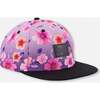 Cap, Mauve Floral Gradient - Hats - 1 - thumbnail