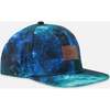 Cap, Blue Wave Print - Hats - 1 - thumbnail