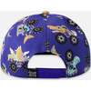 Cap, Blue Printed Trucks - Hats - 3