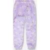 3-In-1 Two-Piece Mid-Season Outerwear Set, Purple Daisy Print - Raincoats - 6