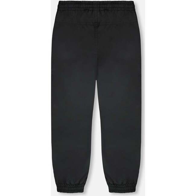 3-In-1 Two-Piece Mid-Season Outerwear Set, Black Floral Print - Raincoats - 5