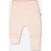 2 Pack Organic Cotton Jersey Evolutive Pants, Peach Deer Print - Pants - 2