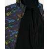 3-In-1 Two-Piece Mid-Season Outerwear Set, Black Printed Skateboards - Raincoats - 9 - thumbnail