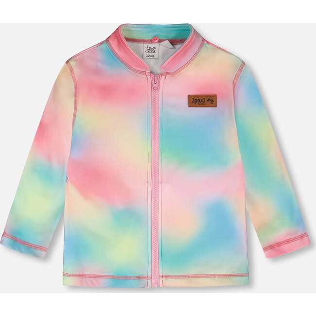 3-In-1 Two-Piece Mid-Season Outerwear Set, Black Animal Print - Raincoats - 4