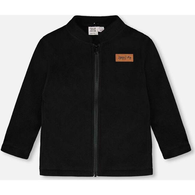 3-In-1 Two-Piece Mid-Season Outerwear Set, Black And Brown - Raincoats - 4