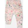 2 Pack Cotton Jersey Evolutive Pants And White Strawberry Print, Pink Printed Berries - Pants - 3 - thumbnail