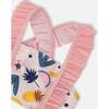 Two-Piece Swimsuit, Pink Printed Fruits - Two Pieces - 5 - thumbnail