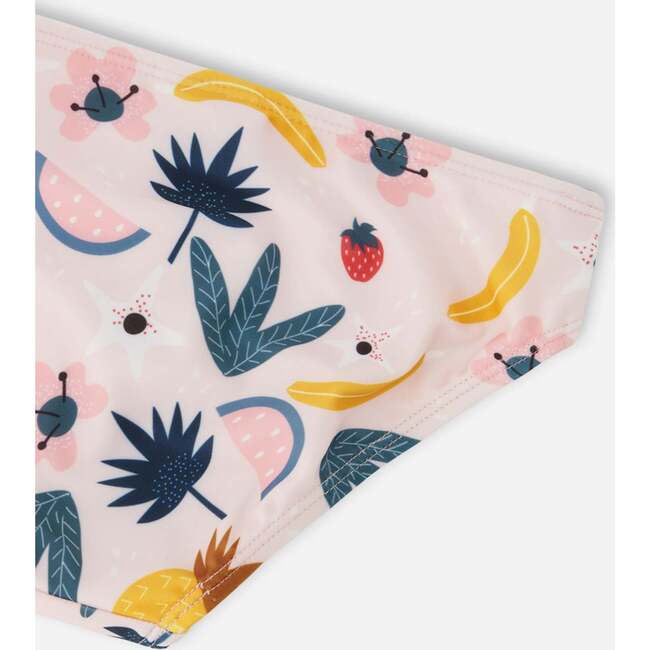 Two-Piece Swimsuit, Pink Printed Fruits - Two Pieces - 6