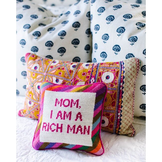 Cher Knows Best Needlepoint Pillow