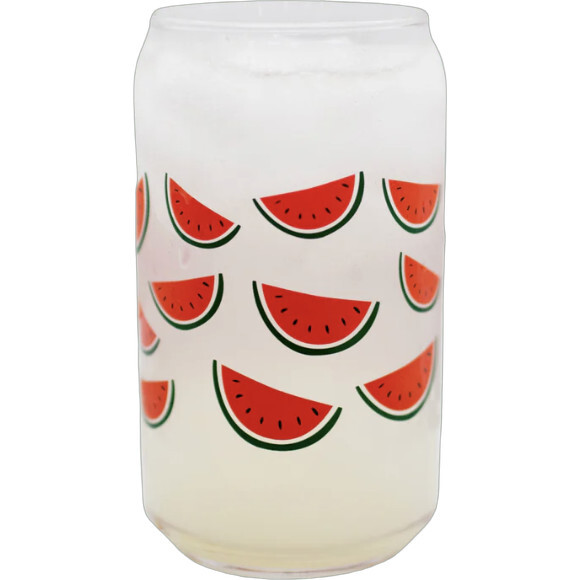 Watermelon Can Glass