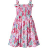 Tropical Flower Sundress, Pink - Dresses - 1 - thumbnail