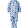 Sailboat Footie, Blue - Onesies - 2 - thumbnail