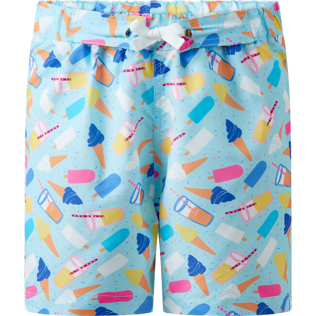Ice Cream Swim Trunks, Blue