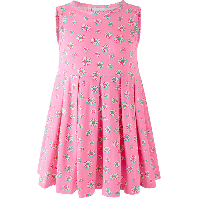 Daisy Jersey Dress, Pink