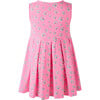 Daisy Jersey Dress, Pink - Dresses - 2 - thumbnail