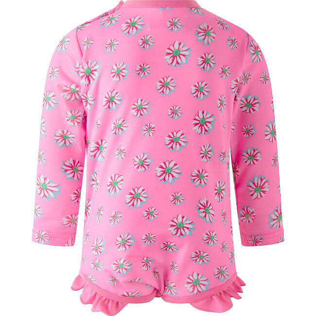 Daisy Frill Rashguard, Pink