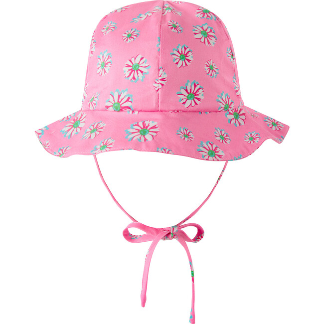 Daisy Floral Sunhat, Pink