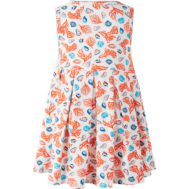 Coral Jersey Dress, Orange