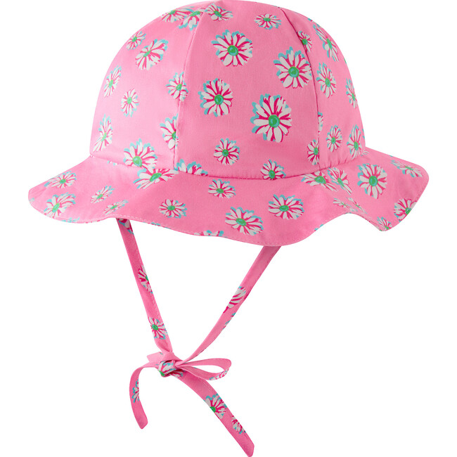 Daisy Floral Sunhat, Pink