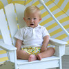 Baby Terry Polo, White - Polo Shirts - 2