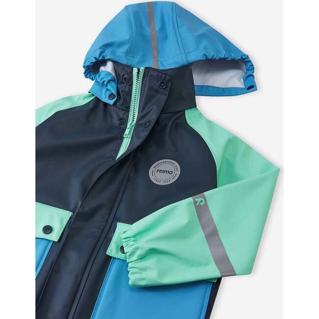 Suihku Raincoat, Navy - Raincoats - 3