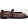 Women Velvet Ballerina Pierre Sequins Brown - Mary Janes - 1 - thumbnail