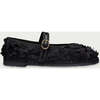 Women Velvet Ballerina Pierre Lotus Black - Mary Janes - 1 - thumbnail