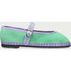Women Velvet Ballerina Pierre Mint - Mary Janes - 1 - thumbnail