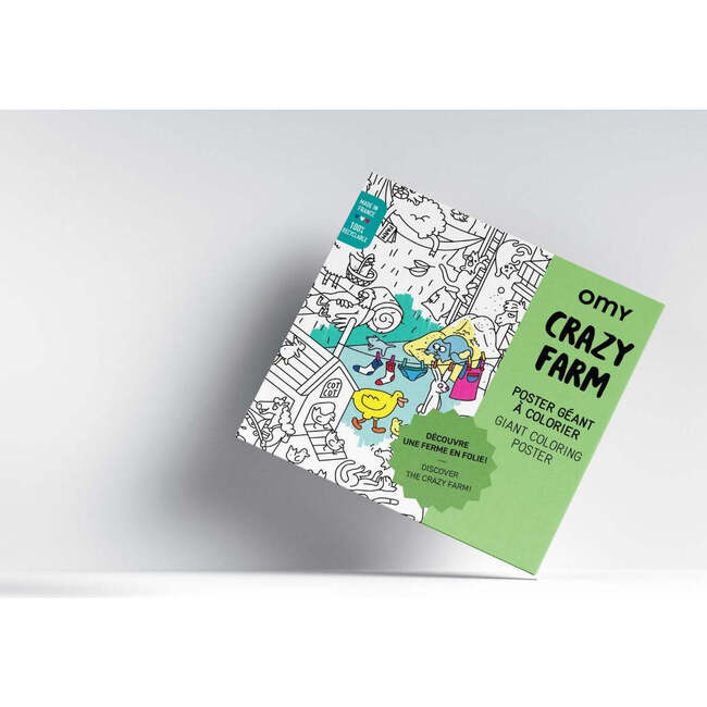 GIANT COLORING POSTER - FARM