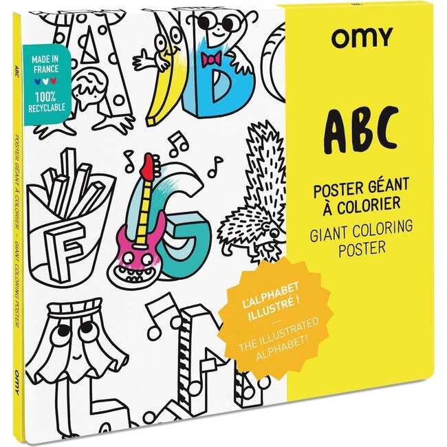 COLORING POSTER - ABC