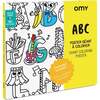 COLORING POSTER - ABC - Arts & Crafts - 1 - thumbnail