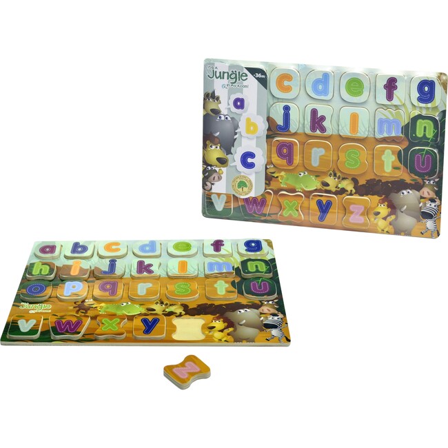 Lowercase Alphabet Letters - Wooden Puzzles - 1