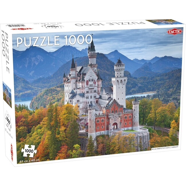 Neuschwanstein Castle, Germany 1000-Piece Puzzle - Puzzles - 1