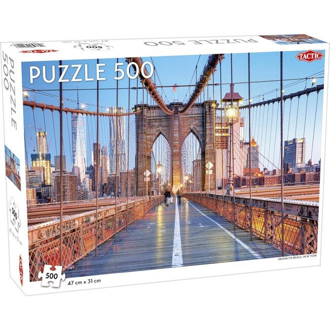 Brooklyn Bridge, New York 500-Piece Puzzle - Puzzles - 1