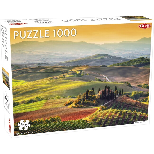 Italian Countryside 1000-Piece Puzzle - Puzzles - 1