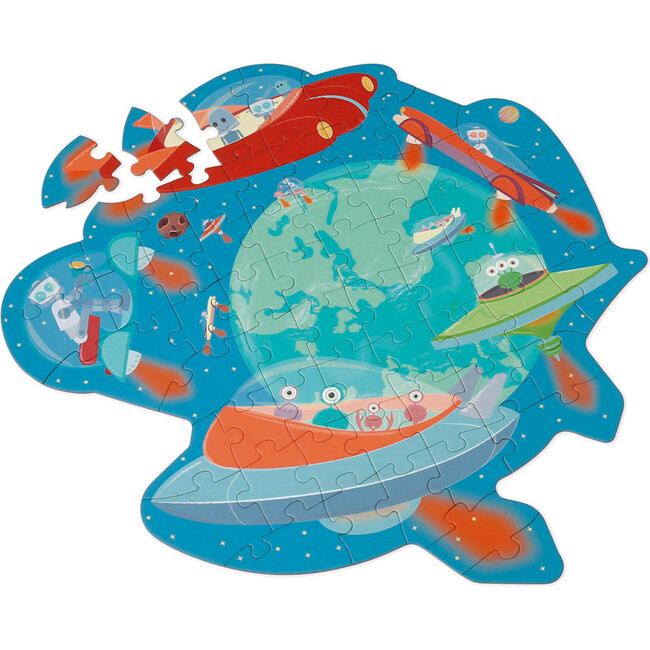 Contour Puzzle Space Adventure 59 pcs