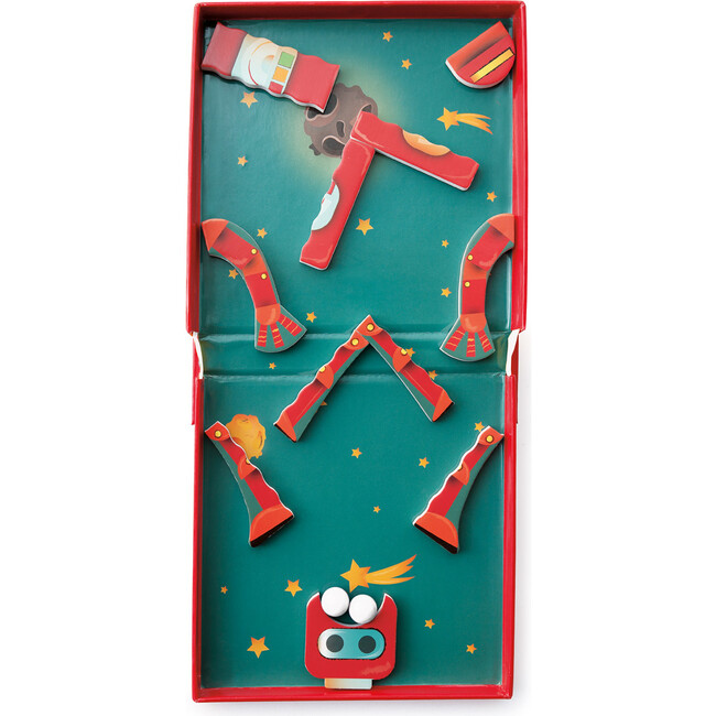 Magneic Puzzle Run Robot in Space - Puzzles - 3