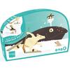 Contour Puzzle Whale 60 pcs - Puzzles - 1 - thumbnail