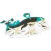 Contour Puzzle Whale 60 pcs - Puzzles - 2